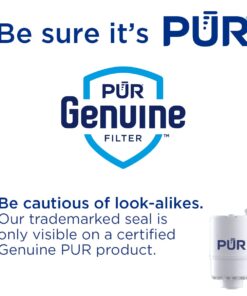 PUR Faucet Mount Replacement Filter 2-Pack, Genuine PUR Filter, 2-in-1 Powerful Filtration, Includes Lead Removal, 6-Month Value, White (RF33752) Filter Replacement 25 61yLyN7nbqL 1