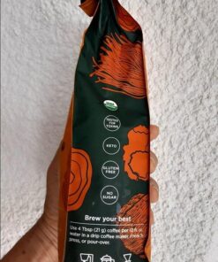 Four Sigmatic Mushroom Ground Coffee, Lion's Mane, 12 Ounce Think w/ Lion's Mane & Chaga 12 Ounce (Pack of 1) 34 61yNene6SeL 1