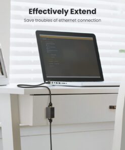 UGREEN RJ45 Coupler Ethernet Extender Connector 10 Pack Inline Coupler Cat7 Cat6 Cat5e Ethernet Cable Adapter Female to Female Black 10 61yQBYrz42L