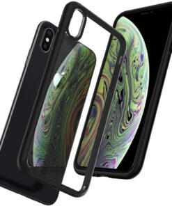 Spigen Ultra Hybrid Designed for iPhone Xs (2018) / Designed for iPhone X (2017) - Matte Black 36 61yQruc1Y6L