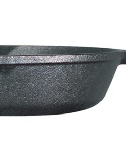 Alternative view of Lodge 8 Inch Cast Iron Pre-Seasoned Skillet – Signature Teardrop Handle - Use in the Oven, on the Stove, on the Grill, or Over a Campfire, Black