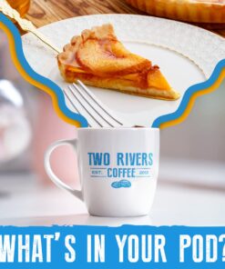 Two Rivers Coffee Flavored Coffee Pods Compatible with Keurig K Cup Brewers, Assorted Variety Pack Flavored Coffee, 40 Count Assorted Flavored Variety 40 Count (Pack of 1) 33 61yR59btDYL