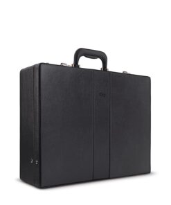 Solo Grand Central Attaché Briefcase with Combination Locks, Black 21 61yRbJILBL