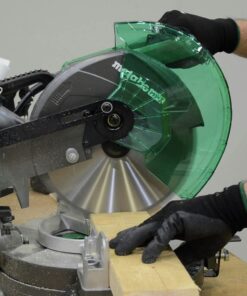 Metabo HPT | Compound Miter Saw | 10-Inch | Single Bevel | 15-Amp Motor | 0-52° Miter Angle Range | 0-45° Bevel Range | Large Table | 10" 24T TCT Miter Saw Blade | C10FCGS C10FCGS Only 30 61yTiFDQtiS