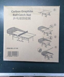 iPong Carbon Fiber Table Tennis Ball Catch Net - Practice Net Attaches to Ping Pong Table for Ball Collection During Table Tennis Robot, Serve or Multi-Ball Training 35 61yUrFIb1L