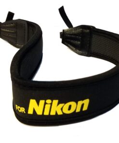 Alternative view of Fotasy Professional Neoprene Neck Strap for Nikkor Cameras, Camera Neck Strap Compatible with Nikon D5 D4 D3 DS850 D810 D800 D750 D7500 D7300 D7200 D7000 D5600 D5500 D5300 D5100 D5000 D3500 D3400