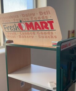 Melissa & Doug Freestanding Wooden Fresh Mart Grocery Store - Supermarket Pretend Play, Kids Play Store, Toy Food Stand For Toddlers And Kids Ages 3+ - FSC-Certified Materials 44 61yVhR6NrL 2