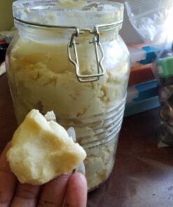 SmellGood Raw Unrefined Ivory Shea Butter TOP Grade From Ghana 5 lbs- SOFT 5 Pound (Pack of 1) 48 61yVp2FAeL