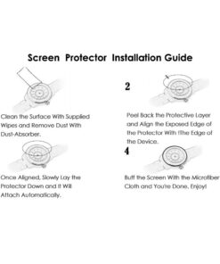 for Polar Vantage M Screen Protector, Lamshaw 9H Tempered Glass Screen Protector for Polar Vantage M Smartwatch (3 Pack) 7 61yXsYdX4BL