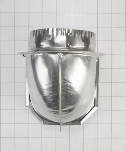 Whirlpool 4396006RW Genuine OEM Elbow Vent Connector For Dryers, Aluminium Accessory – Replaces 4396006 1-(Pack) 26 61yd8 3 fL