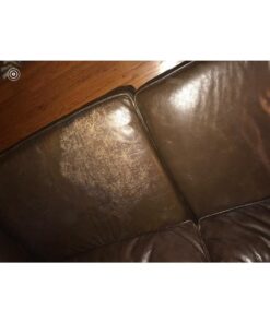 Leather Repair Kit/Leather Color Kit/Cleaner/Color Restorer/Sponge Applicator (Leather Repair) (Vinyl Repair) (Leather Dye) (Dark Brown) Dark Brown 22 61ydRqOWMfL