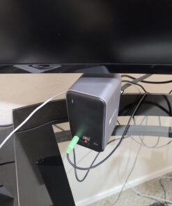 USB C Docking Station Dual Monitor for MacBook Pro/Air, 13-in-2 Triple Display Laptop USB-C Hub, Type C Dock with 2 4K HDMI, VGA, PD3.0, 7 USB, RJ45, 3.5mm Audio 41 61yeigNRL2L