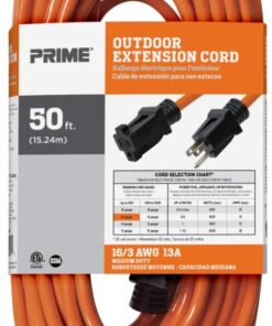 Prime Wire & Cable EC501630 50-Foot 16/3 SJTW Medium Duty Extension Cord, Orange 7 61yfBdvcIrL