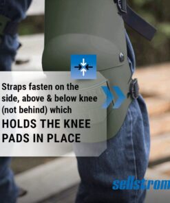 Sellstrom Ultra Flex III KneePro Knee Pads for Construction, Gardening, Flooring - Pro Protection & Comfort for Men & Women (Multiple Colors),Green Green Knee Pad 12 61ygBpNaHL