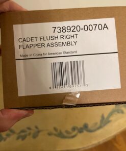 American Standard 738920-0070A 3-Inch Flapper Assembly, White 21 61yhOFB8LSL