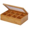 Oceanstar - TB1323 Oceanstar Bamboo Tea Box, 12 Inch, Natural 53 61yjjW0eCDL