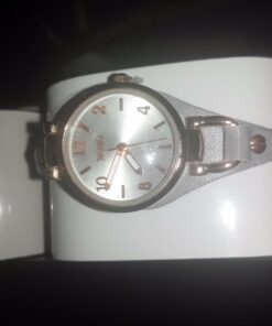 Accutime XOXO Women's Analog Watch with Rose Gold-Tone Case, Gray Sunray Dial, Narrow Gray Leather Strap - Official XOXO Woman's Rose-Gold Watch - Model: XO3400 39 61ykm5x6X2L