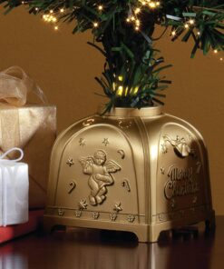 HOLIDAY PEAK 3’ Musical Spinning Fiber Optic Christmas Tree, Pre-Lit and Fully Decorated Revolving Tree 14 61ylRcPsycL