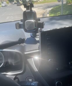 iOttie Easy One Touch 4 Dash & Windshield Universal Car Mount Phone Holder Desk Stand for -iPhone, Samsung, Moto, Huawei, Nokia, LG, Smartphones, Black 1st Generation 28 61yn861BckL