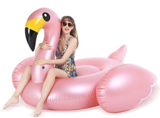 Jasonwell Giant Inflatable Flamingo Pool Float with Fast Valves Summer Beach Swimming Pool Floatie Lounge Floating Raft Party Decorations Toys for Adults Kids XXX-Large