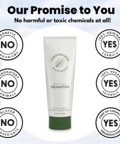 Clarifying Shampoo with Rosemary for Hair Growth & Coconut Oil + Aloe Vera for Hydration and Hair Repair, Shampoo for Oily Hair, Dry Hair or Curly Hair, Women and Mens Shampoo, Sulfate Free Shampoo Unscented 18 61yp6Ej9Q L