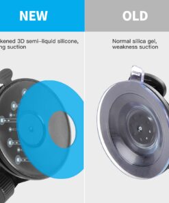 Alternative view of Smatree Double Suction Cup Mount, Car Mount Compatible for Gopro Hero 11/10/9/8/7/Max/6/5/4/3+/3, AKASO, DJI OSMO Action Camera, Greater Suction Power（Updated Version）