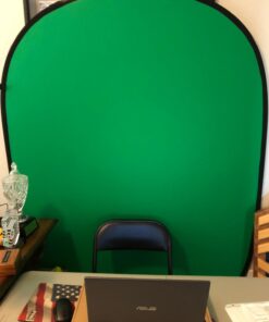 Fancierstudio 2 in 1 Chromakey Green Screen Chromakey Blue Screen Collapsible Backdrop Collapsible Reversible Background 5'x7' Chroma-Key Blue/Green By Fancierstudio RE2010 BG 44 61yqydZNz2L