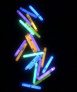 GiftExpress 100 Pcs Mini Glow Sticks Assorted Colors, Bulk Mini Glow in The Dark Sticks for Easter Eggs Filler, Easter Basket Stuffers, Easter Night Egg Hunts, Fishing Floats, Halloween Glow Party 26 61yr4nGt6nL