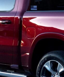 Thin Blue Line Flag Decal - 3x5 in. Black White and Blue American Flag Sticker for Cars and Trucks - in Support of Police and Law Enforcement Officers (1) 1 27 61ysl5NsQL