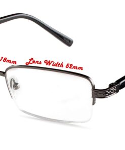 Specs Mens Half Rimmed Reading Glasses, Value Pack, All Magnification Strengths 3 Pack Reading Glasses 1.5 x 12 61yuQbNGwYL