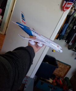 Kidsthrill Kids Airplane Toy, Bump & Go Technology, Toy Airplane With Flashing Colorful Lights Music & Airplane Sounds, Toddler Toys For Boys & Girls Gifts age 3 4 5 6 7 8 9 10 11 12 years old A380 29 61yxlWkyCTL