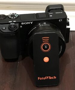 Foto&Tech IR Wireless Remote Control Compatible with Sony A7R IV III II,A7III A9 A7 II A7 A7R A7S A6600 A6500 A6400 A6300 A6000 A55 A65 A77 A99 A900 A700 A580 A560 A550 A500 NEX-7 NEX-6 NEX5T NEX-5R 1 PC Black 31 61yxzoobT1L
