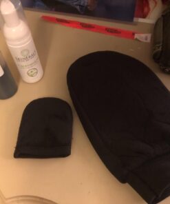 Skinerals Double-Sided Ultra Soft Applicator Mitt, Soft Self Tanning Mitt for a Perfect Finish, with Exfoliator Glove and Face Mitt for a Smooth and Even Self Tan, Ultimate Mitt for Self Tanner, 3 ct Mitt Set Only 39 61yy jEBlL