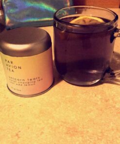 Par Avion Tea , Unicorn Tears Tea - Color Changing Green Tea With Rose Hip and Natural Flavors - 2 oz 11 61yyO1lVysL