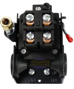 Lefoo Pressure Switch Control Air Compressor 140-175 Single Port Heavy Duty 26 Amp LF10A-1H-1-NPT1/4-140-175 12 61z 7U8ccTL