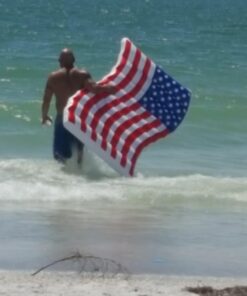 BigMouth Inc BMPF-AF Inflatable Giant Waving American Flag Pool Float 26 61z0dRwR3lL