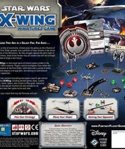 Star Wars X-Wing 1st Edition Miniatures Game The Force Awakens CORE SET | Strategy Game for Adults and Teens | Ages 14+ | 2 Players | Average Playtime 45 Minutes | Made by Atomic Mass Games Standard Packaging 23 61z0exDX1QL