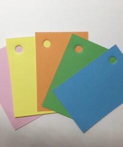 Star Right Assorted Colored Blank Flash Cards - 2"x3" Blank Index Note Cards, Flash Cards Blank, 1000 Pre Hole Punched Index Cards w/Metal Binder Rings, Blank Flashcards for GMT Prep, Math, Language 2" x 3" Multi-color 37 61z13mGT8TL