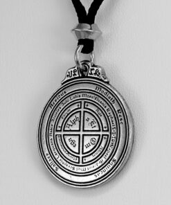 Pewter Talisman for Poets Writers and Actors Pentacle Pendant - 1.25 Inch Diameter 12 61z2jV5htEL