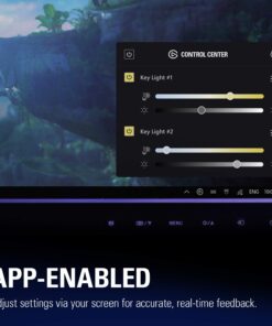Elgato Key Light - Professional 2800 lumens Studio Light with desk clamp for Streaming, Recording and Video Conferencing, Temperature and Brightness app-adjustable on Mac, PC, iOS, Android 24 61z3PjnGIL