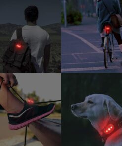 BV Bike Lights, Super Bright with 5 LED Bike Headlight & 3 LED Rear, Bike Lights for Night Riding with Quick-Release, Waterproof Bicycle Light Set, Bike Accessories, Bicycle Accessories, Flashlight Battery Powered 39 61z4OIwUrwL