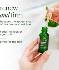 Tree of Life Retinol Serum for Face w/Hydrating Hyaluronic Acid for Wrinkle Soothing, Fine Lines & Dark Spots - 2 Fl Oz - Renew & Reset Nighttime Serums - Dermatologist Tested Facial Skin Care 2 Fl Oz (Pack of 1) 27 61z5x6bOEL
