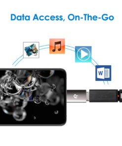 Rankie 2-Pack USB C 3.0 Adapter Hi-Speed USB Type C to USB Type A 30 61z8utwXduL