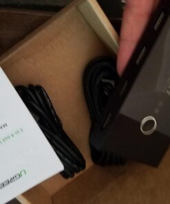 UGREEN USB Switch Selector 2 Computers Sharing 4 USB Devices USB 2.0 Peripheral Switcher Box Hub for Mouse Keyboard Scanner Printer PCs with One-Button Swapping and 2 Pack USB A to A Cable 63 61zCLyWB26L