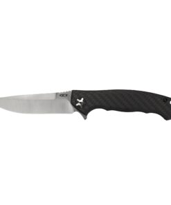 Zero Tolerance 0452CF; Pocket Knife with 4.1” Dual-Finished S35VN Steel Blade, Carbon Fiber Front and Titanium Back Handle Scales, KVT Ball-Bearing Opening, Frame Lock, Deep-Carry Pocketclip; 4.6 OZ.,Large 44 61zD2cbyVuL