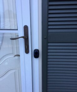 SadoTech Wireless Doorbell for Home - Battery Operated, 1000 Feet, Wireless Door Bell w/LED Flash, 1 push button + 1 receiver, Matte Black 30 61zDktYbFYL