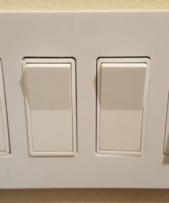 Lutron Diva LED+ Dimmer Switch for Dimmable LED, Halogen and Incandescent Bulbs, 150W/Single-Pole or 3-Way, DVCL-153P-WH-3, White (3-Pack) 3 Pack 32 61zFEIz kL