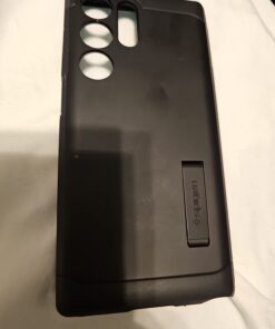 Spigen Tough Armor Designed for Galaxy S23 Ultra Case (2023) - Black 68 61zGPQyX0zL