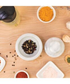 HIC Kitchen HIC Mortar and Pestle Set, 3.8 x 4 x 3.8 inches, Marble 23 61zGzwaOXNL