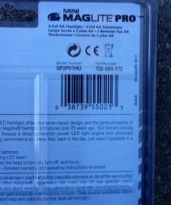 Maglite Mini PRO LED 2-Cell AA Flashlight with Holster Black - SP2P01H 28 61zJLv3EB7L